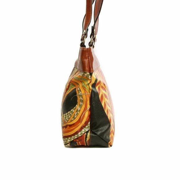 Salvatore Ferragamo Botanical pattern shoulder bag - Picture 7 of 12